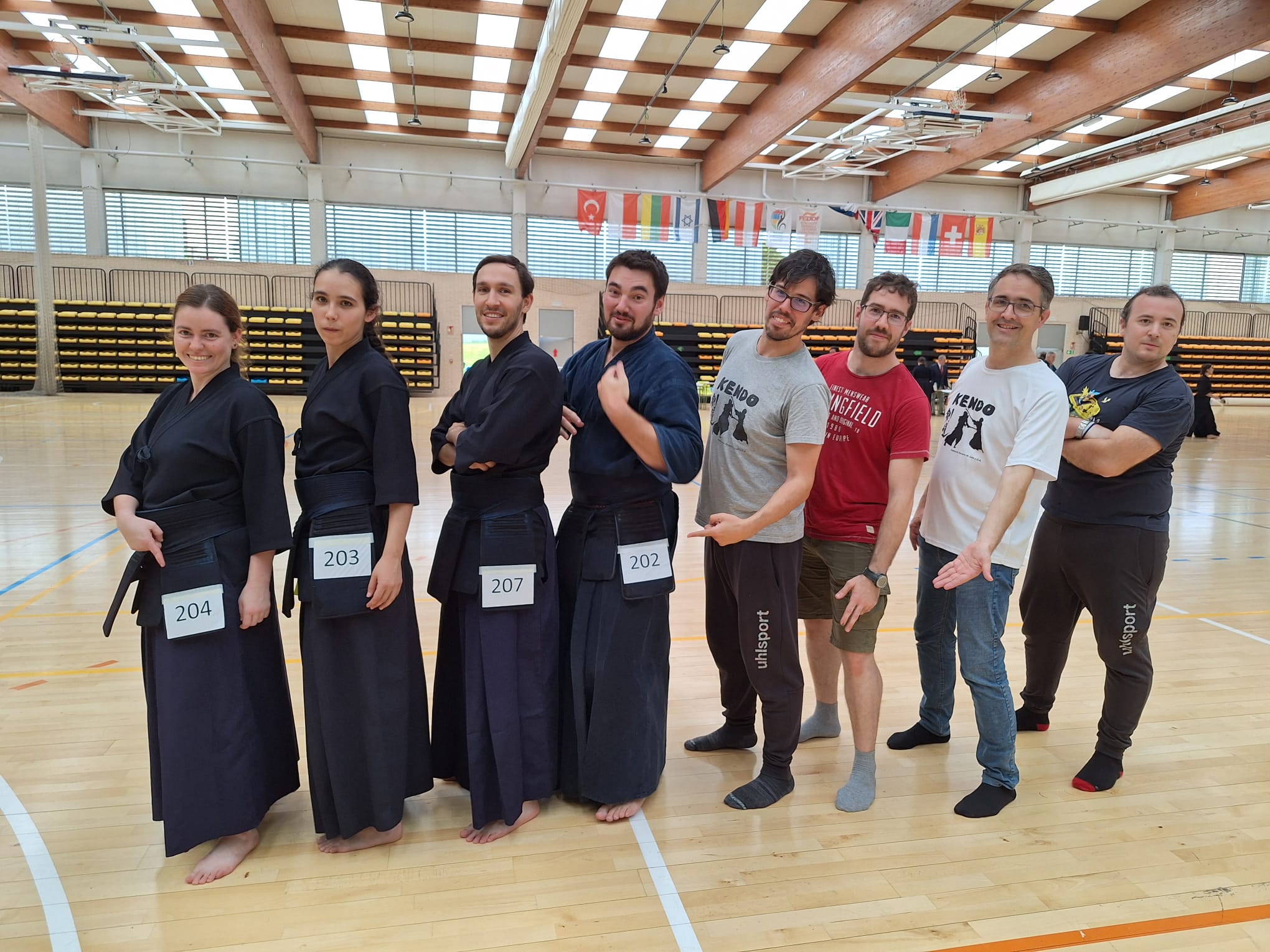 Cuatro nuevos 2&ordm; DAN de Kendo en Navarra 10-09-23